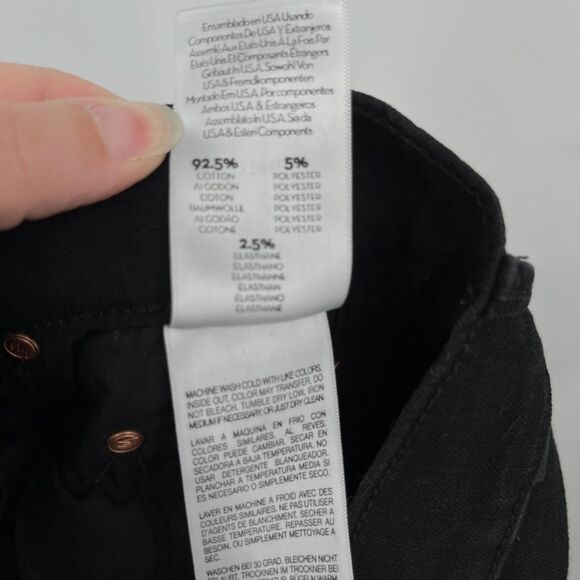 MOTHER Insider Crop Step Fray Jeans in Guilty Racer Size 24, Modern Designer - Picture 12 of 13